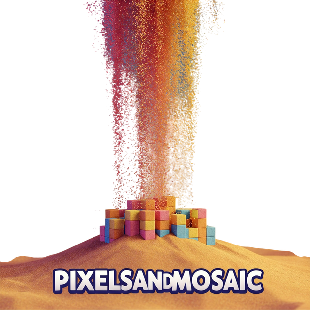 Idle Pixel Sand Mosaic logo